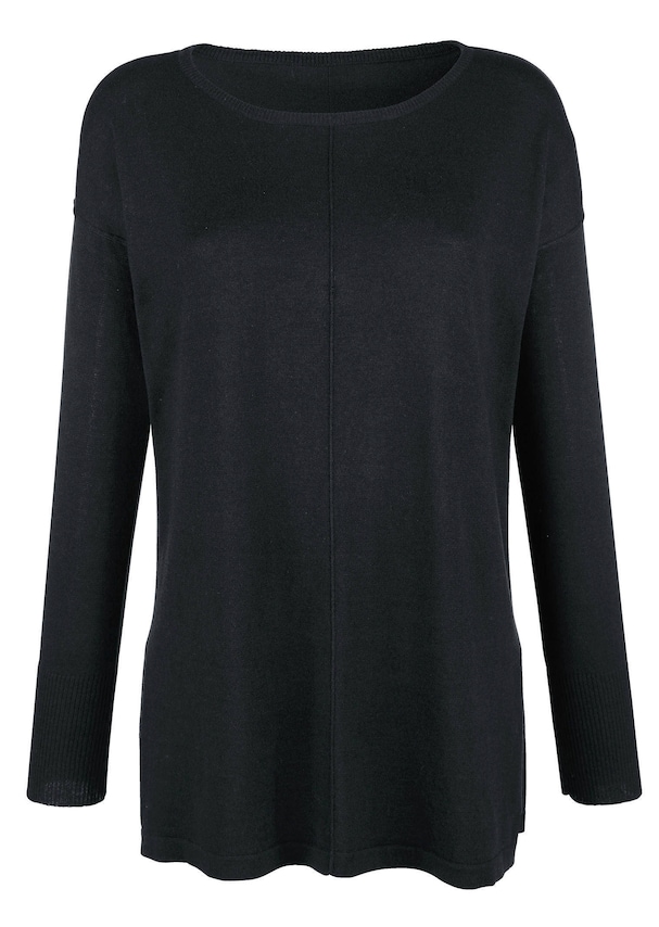 Pullover in softem Glattstrick 4