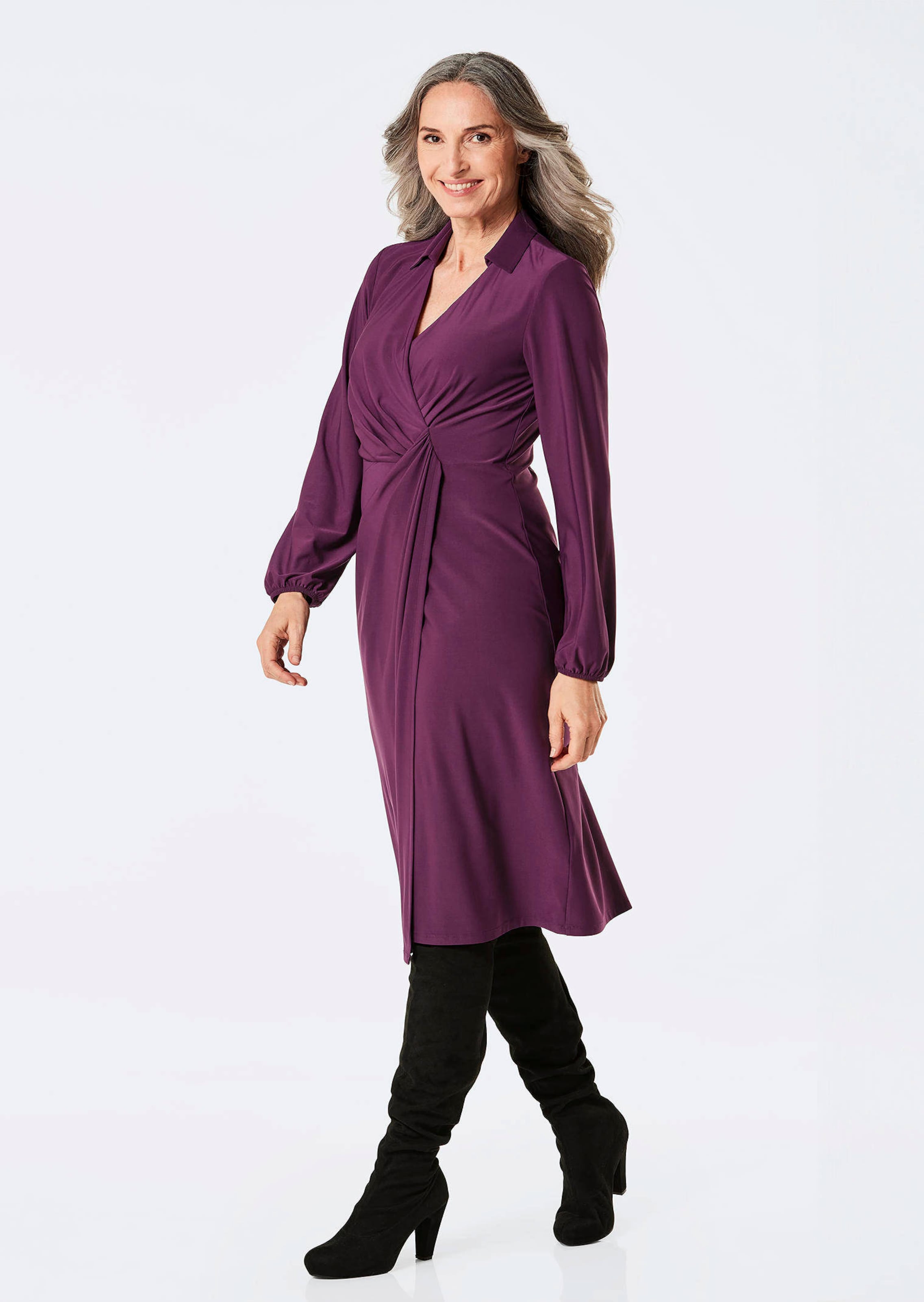 robe chemise cache cache