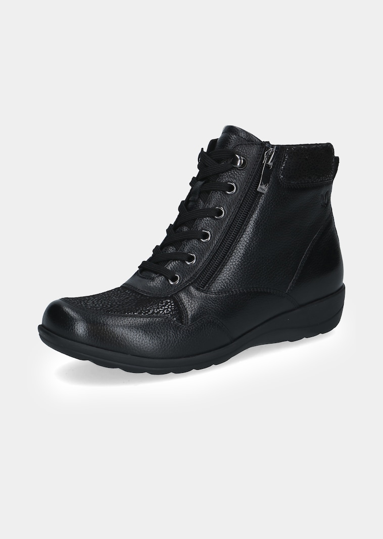 Bottines avec empiècement stretch au niveau des orteils