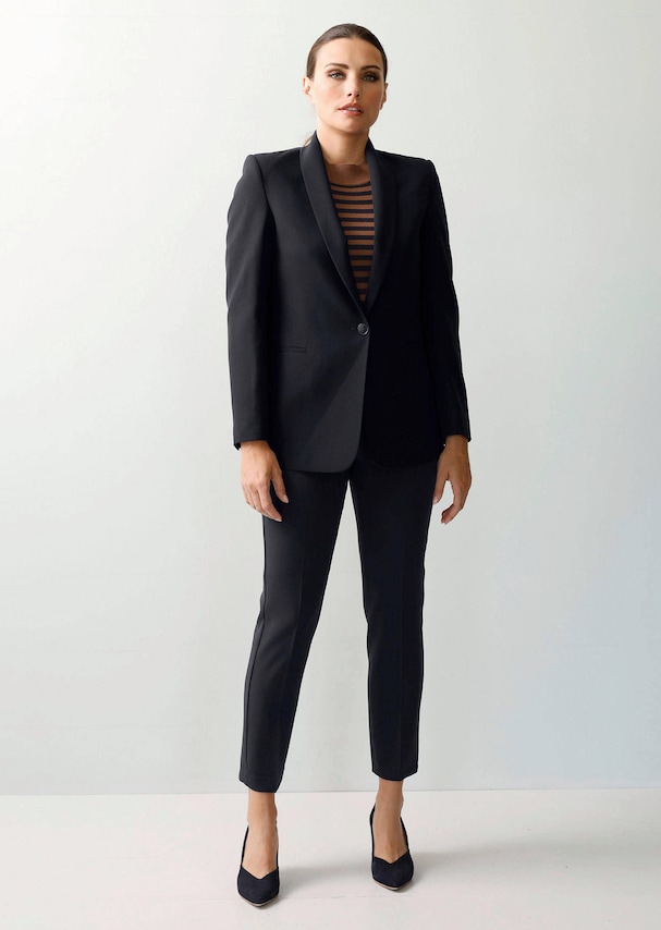 Blazer mit Schalkragen 1