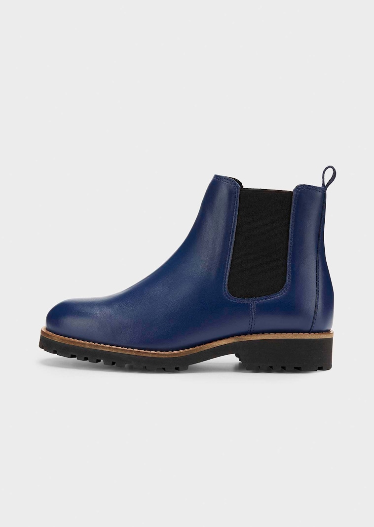 Chelsea Boots aus echtem Leder