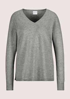Pull en V en bon cachemire thumbnail 6