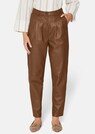 Bundfaltenhose aus Lammnappa thumbnail 1