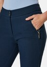 Slim-fit comfort trousers in lightweight textured fabric thumbnail 5