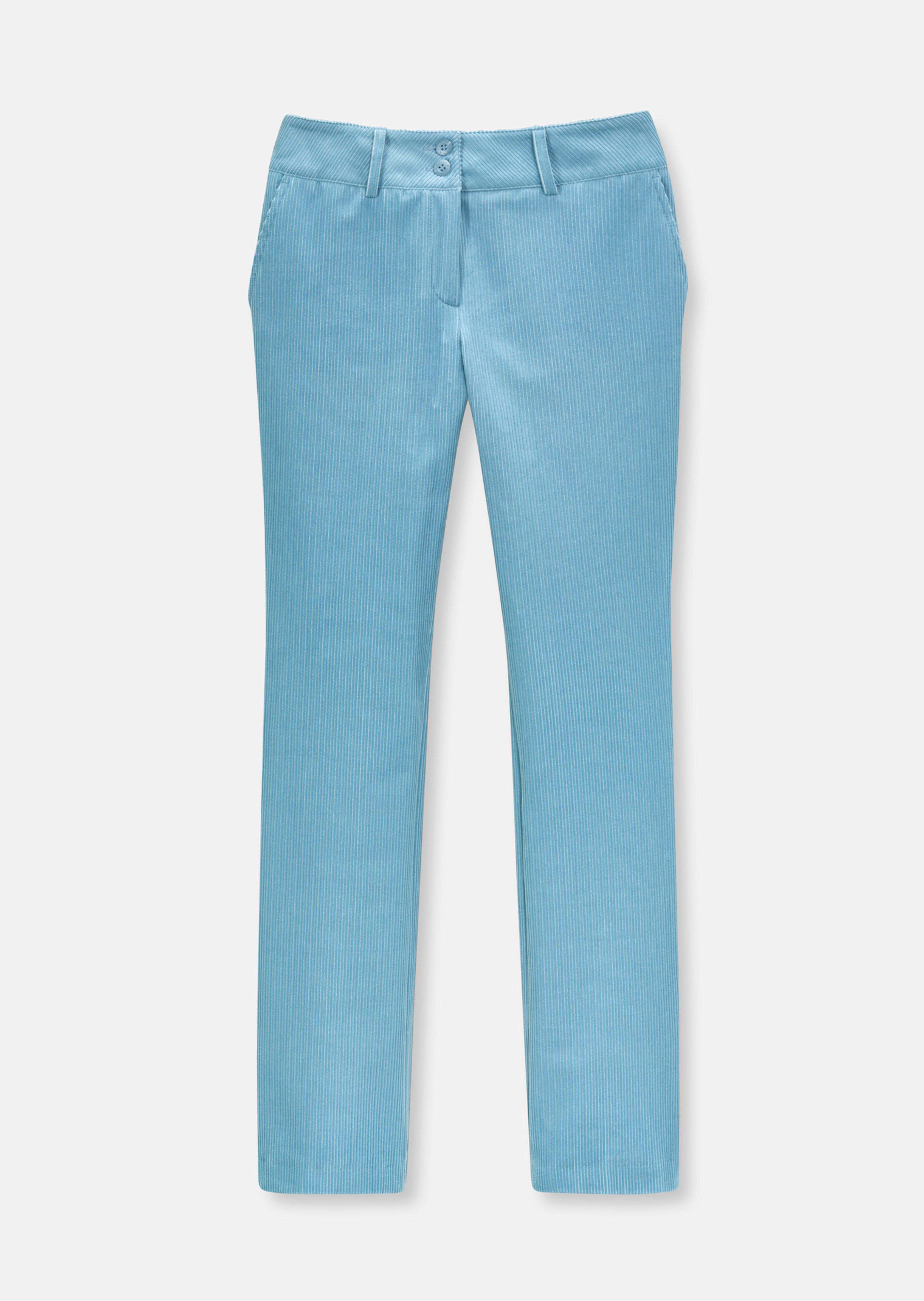 Schlanke Cordhose