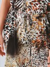 Shirtkleid allover Animaldessin thumbnail 1