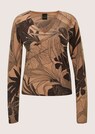 Kaschmir-Pullover mit Allover-Print thumbnail 6