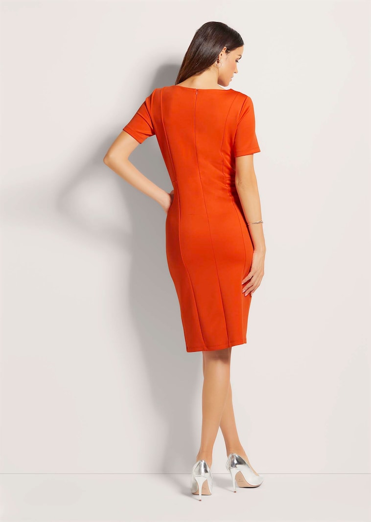 red dress with zipper down the back Bbyeadc Women's Business Casual Dress Sleeveless Button Down Back Zipper Business Dress Women Comfy Boat Neck Gorgeous Graduation Dresses Summer