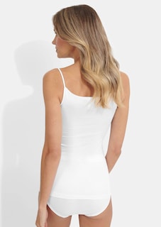 Trägerhemd im 2er-Pack mit Satinabschlüssen thumbnail 2