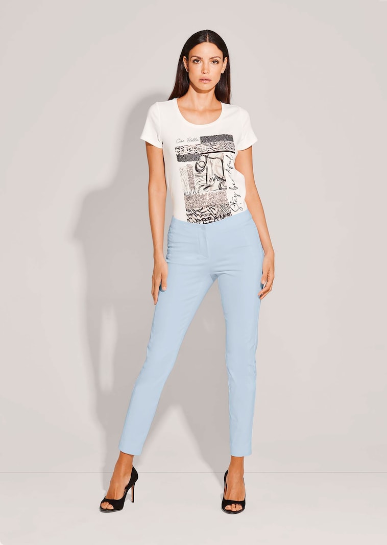 Schlanke Stretch-Hose