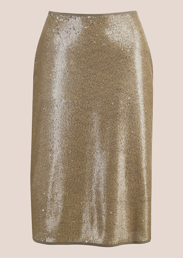 Sequined pencil skirt 5