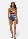 Féraud – Bandeau-Tankini mit Grafik-Print thumbnail 2