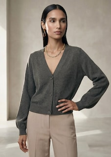 Strickjacke mit Kaschmir-Anteil thumbnail 1