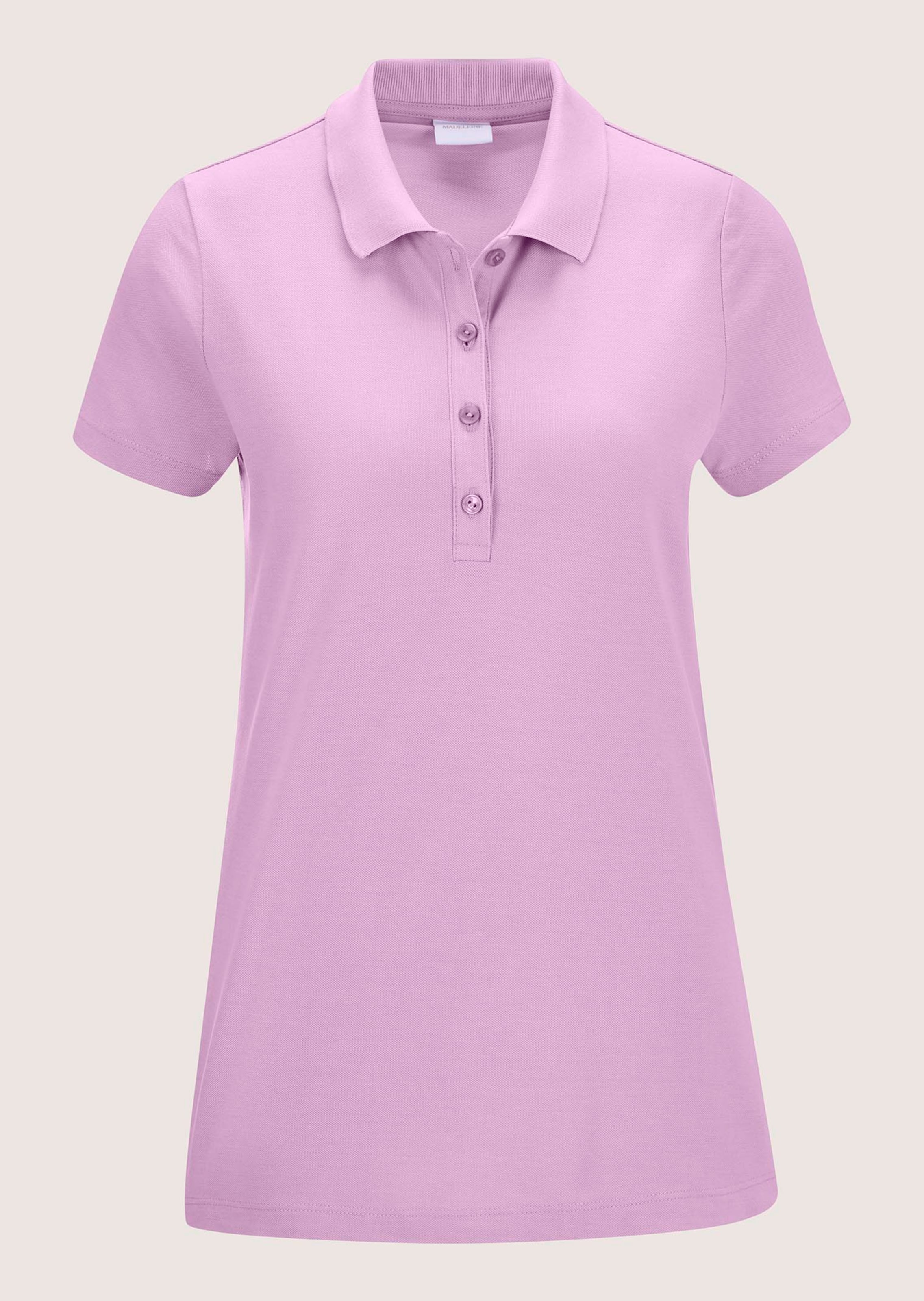 Polo shirt with short sleeves in wild rose | MADELEINE Fashion