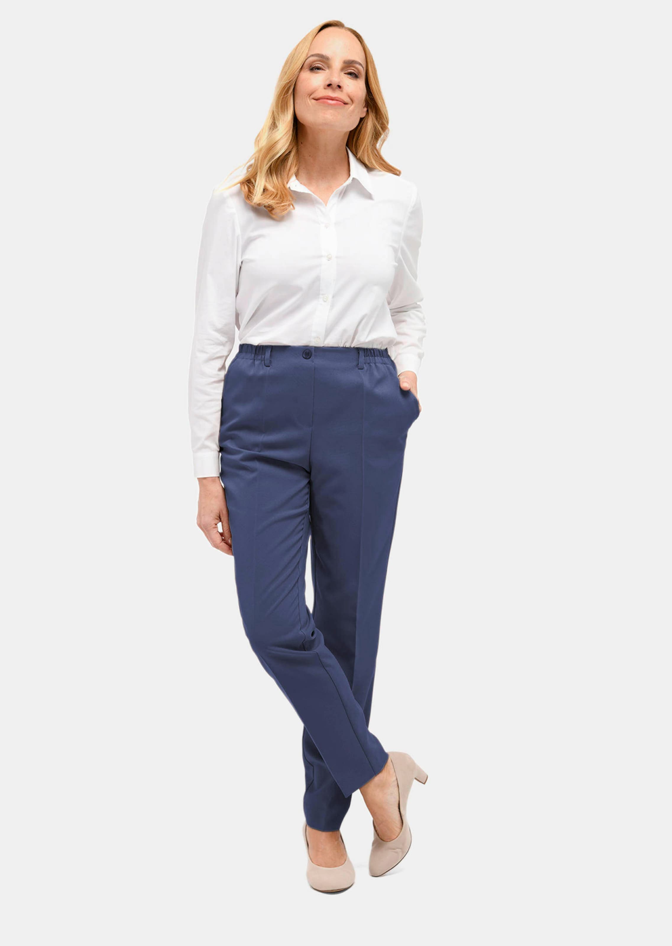 Pantalon MARTHA avec traitement antitaches D-Fender - bleu - Gr. 22 de Goldner Fashion