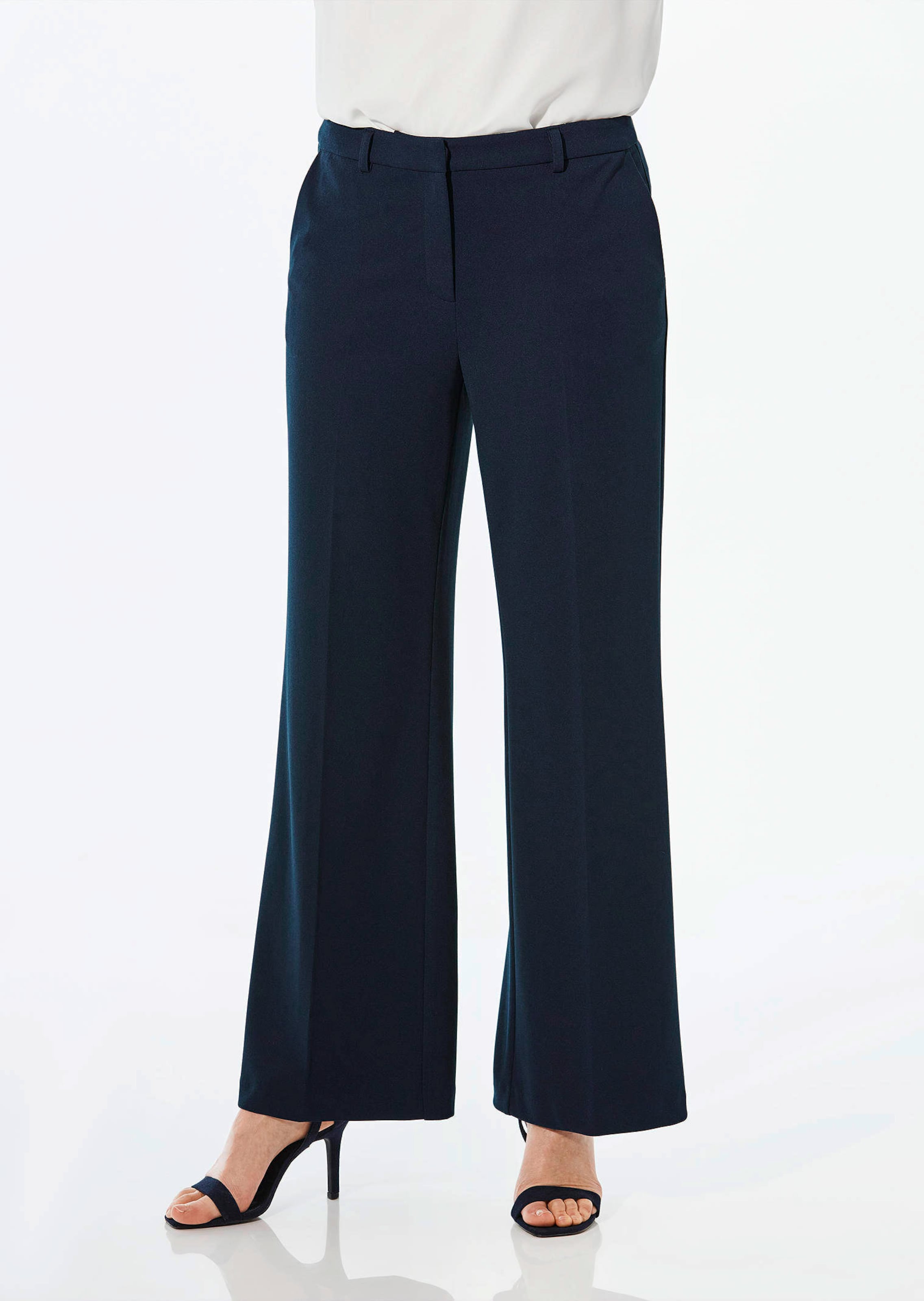 Pantalon classique à plis