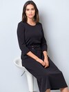 Kleid mit dekorativem Gürtel thumbnail 6
