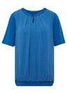 Figuurvriendelijk blouseshirt in een mix van materialen thumbnail 2