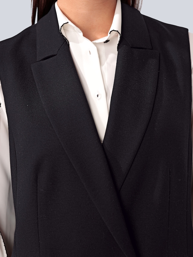 Blazerweste mit Reverskragen 1