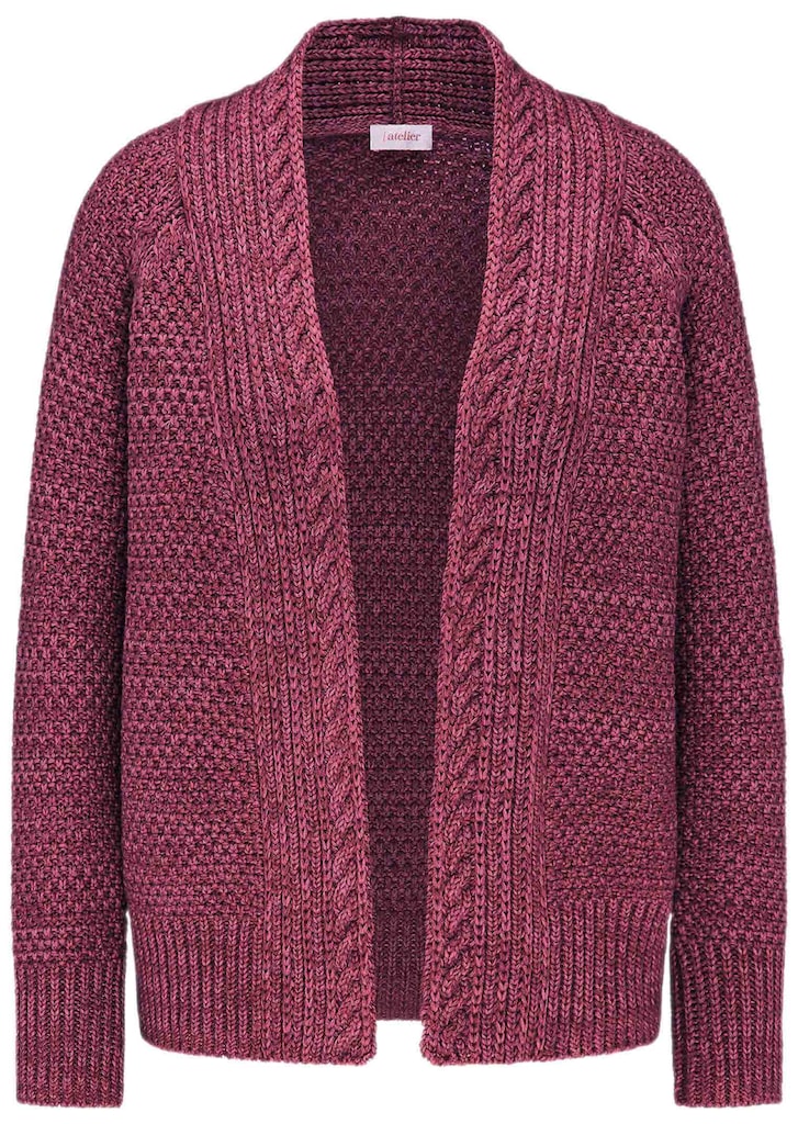 Zeitlose Strickjacke in Grobstrick