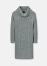 Turtleneck jumper with cable knit pattern thumbnail 1