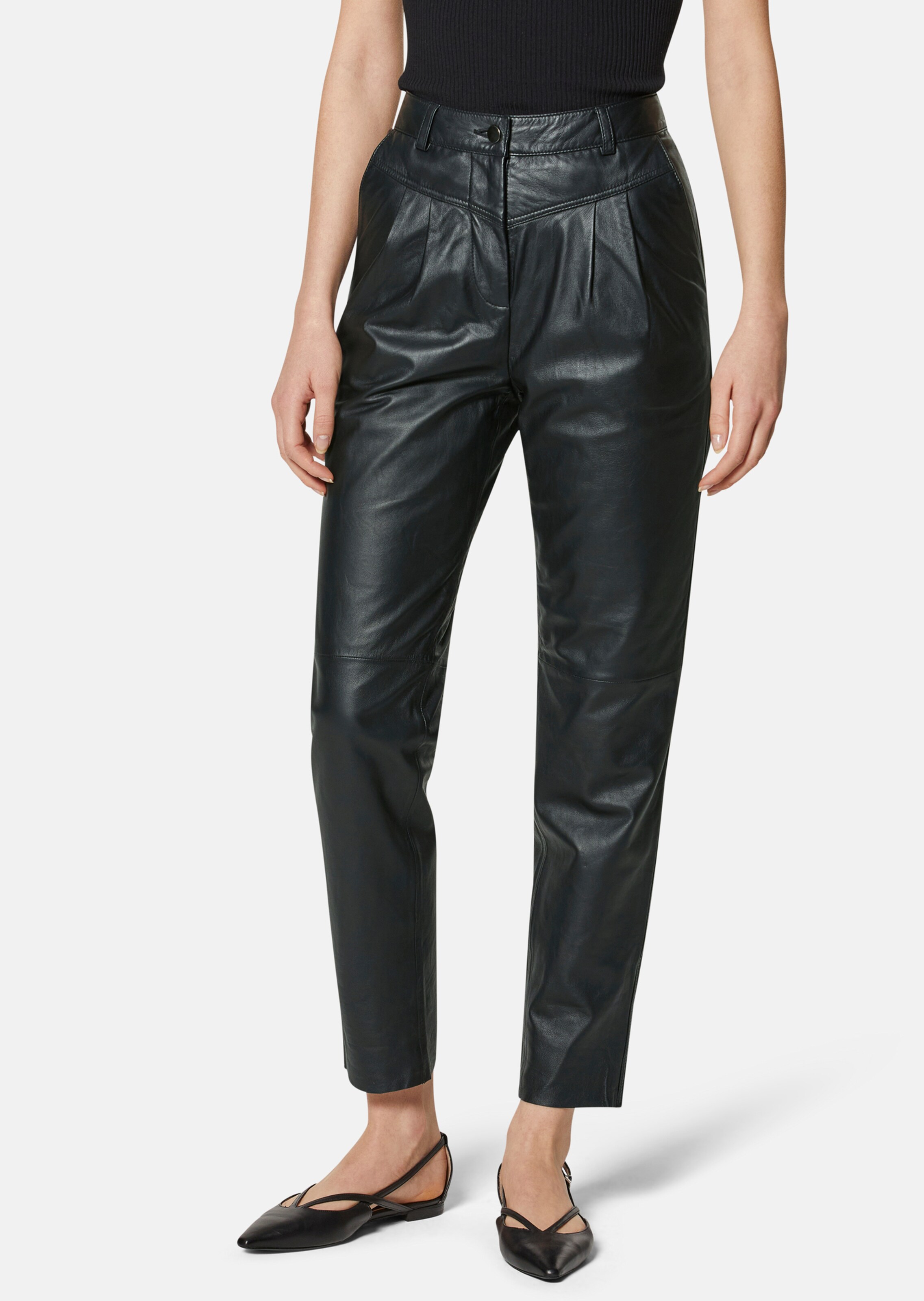 Pantalon. Cuir nappa d'agneau
