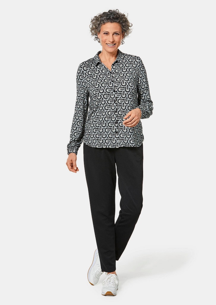 Chemisier en jersey extensible