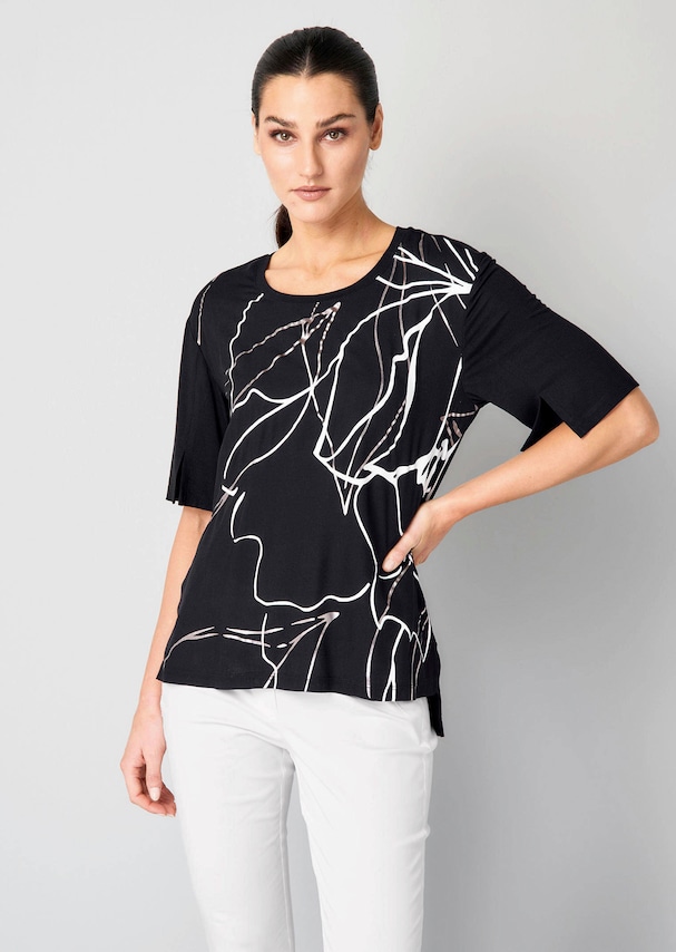 Shirt mit floralem Motiv 6