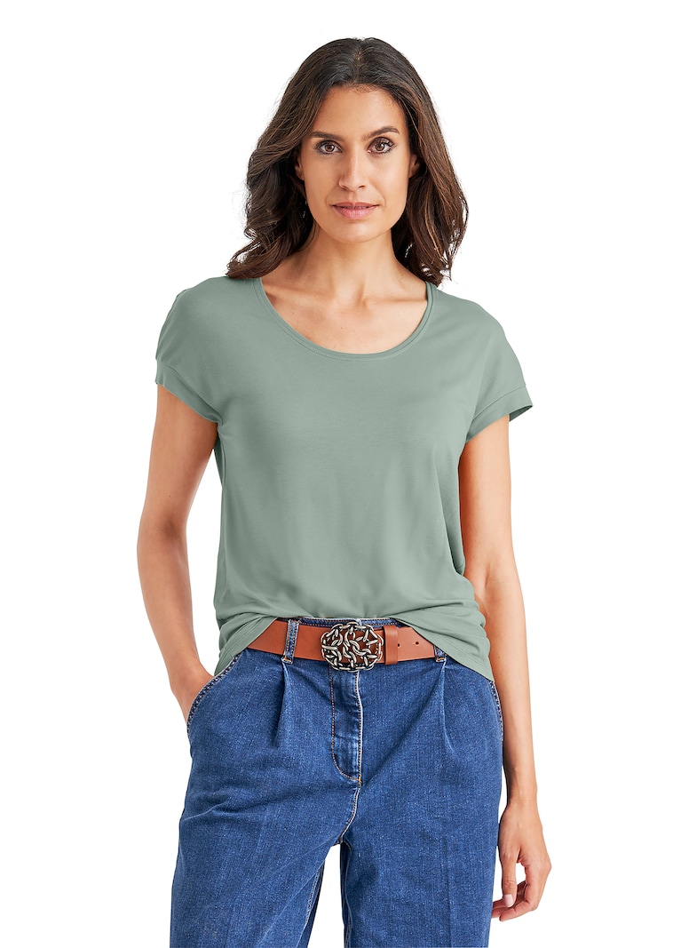 Shirt mit Rundhals-Ausschnitt