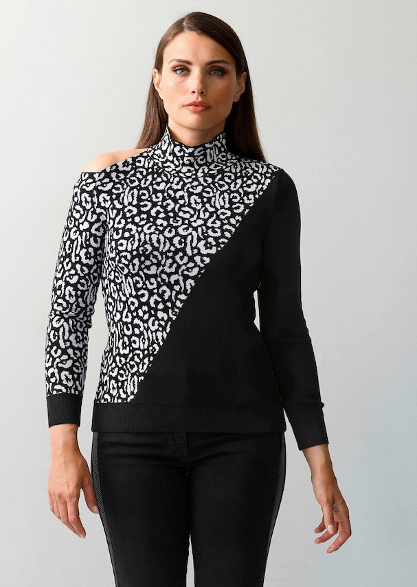 Pullover mit Cut-Out Detail