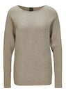 Round neck jumper with batwing sleeves thumbnail 1