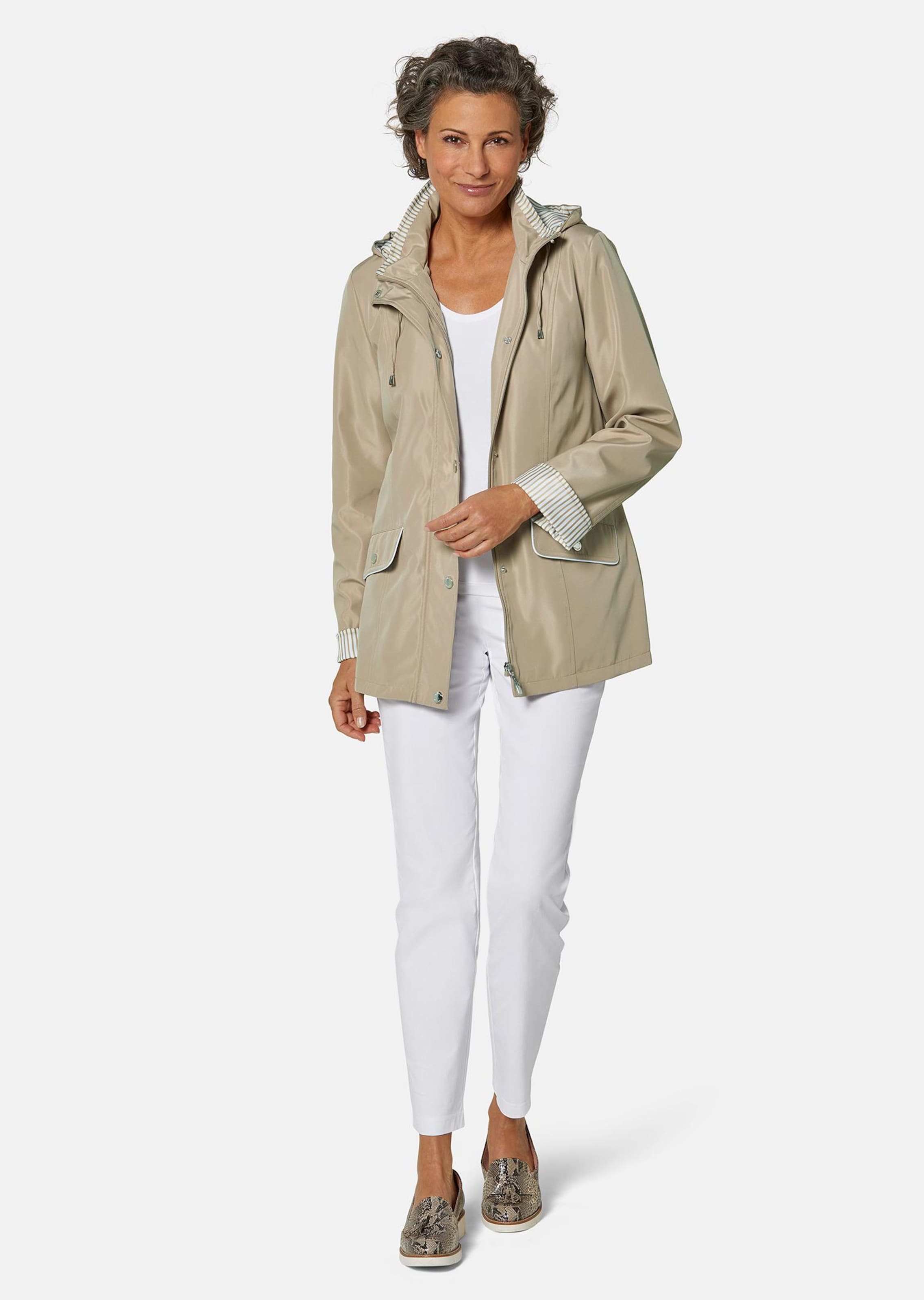 Veste avec capuche - beige / blanc - Gr. 20 de Goldner Fashion