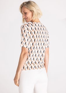 Blusenshirt aus Webware und Jersey thumbnail 3