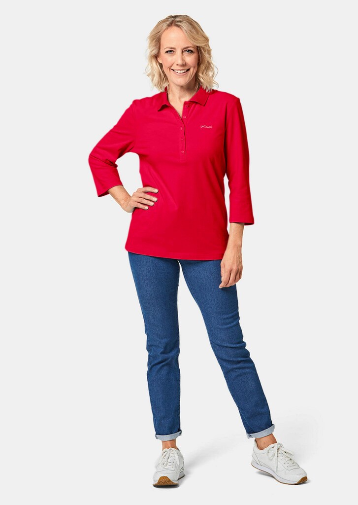 Poloshirt in hochwertiger Pikee-Qualität