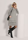 Schmales Kleid mit geometrischem Print thumbnail 4