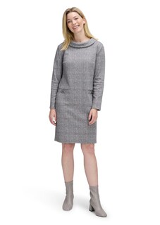 Jerseykleid aus Karo-Jacquard thumbnail 2