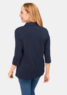 Chemisier en jersey de grande qualité, fabriqué à partir de matières premières issues de l'agriculture durable thumbnail 2