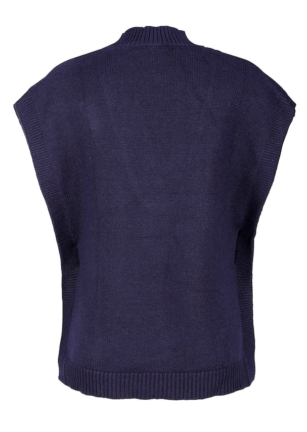 Pullunder in lässiger Oversized-Form 2