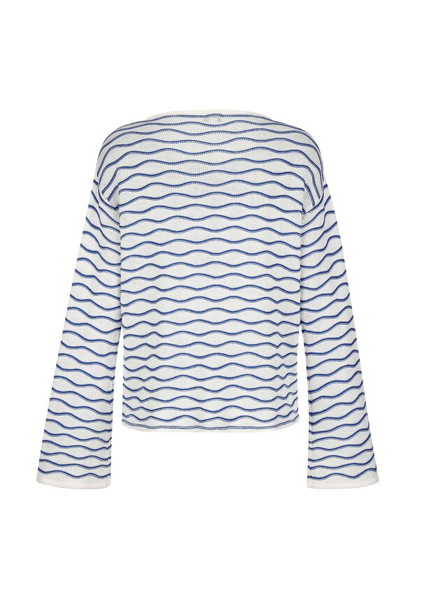 Pullover mit Wellendessin 5