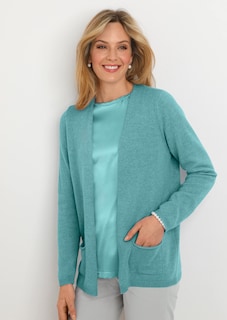 Kaschmir-Longstrickjacke thumbnail 7