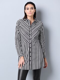 Longbluse in Streifendessin thumbnail 1