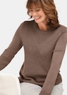 Pflegeleichter Pullover in hochwertiger Rippenstruktur thumbnail 3