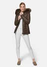 Leder-Steppjacke mit Lammfellbesatz thumbnail 2