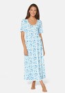 Bedrucktes Nachtkleid mit liebevollen Details thumbnail 2