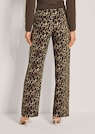 Weite Jerseyhose mit Leopardenmuster thumbnail 3