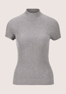 Strickpullover mit Kurzarm thumbnail 6