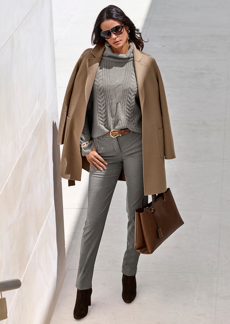 Schlanke Stretch-Hose