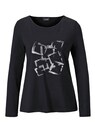 Langarmshirt mit metallischem Druck thumbnail 6