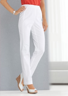 Onderhoudsarme broek CARLA van bengaline thumbnail 7