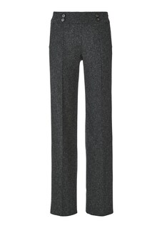 Weite Tweed-Hose ohne Futter thumbnail 1